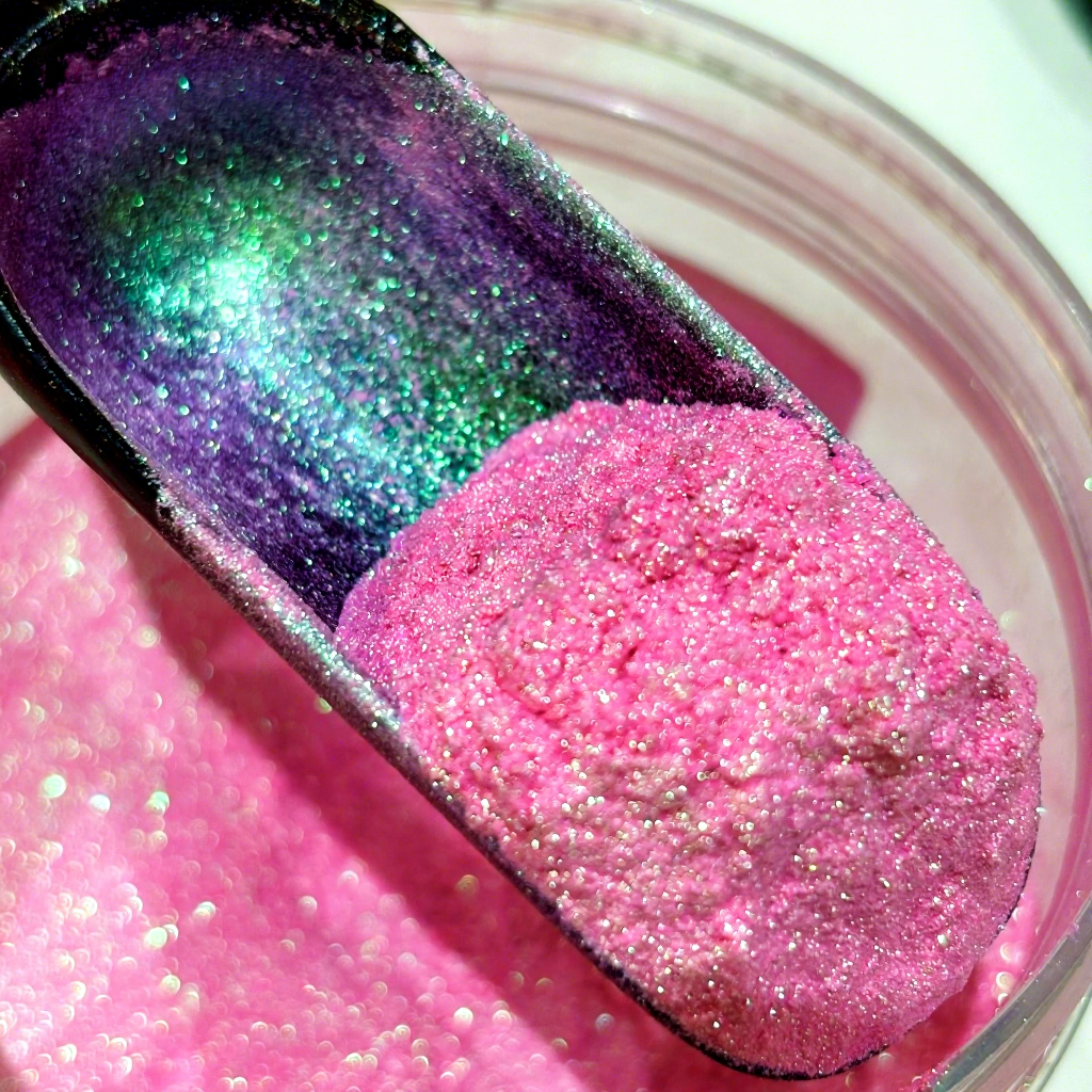 Multichrome Holographic for Eyeshadow & Nail Art — multichrome, holographic pigment
