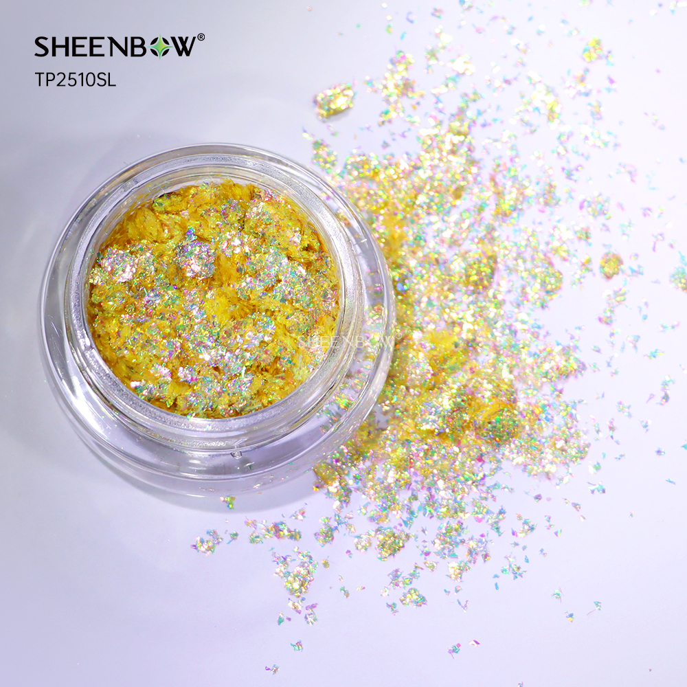 Aurora Multichrome Holographic for Eyeshadow & Makeup — No.01 — aurora, multichrome, holographic, glitter pigment