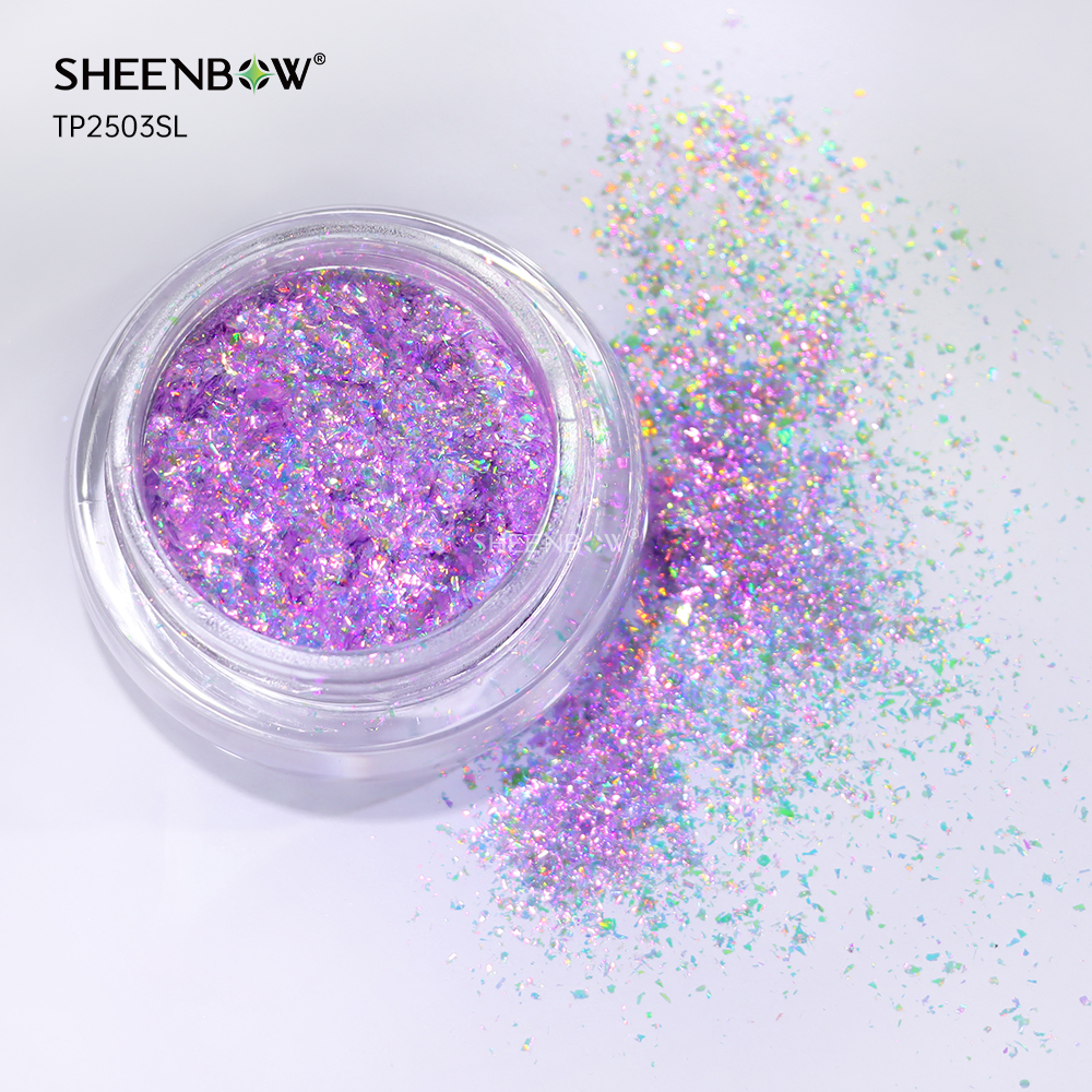 Aurora Holographic Color-Shifting for Makeup — Cosmetic Grade — aurora, holographic, color-shifting pigment
