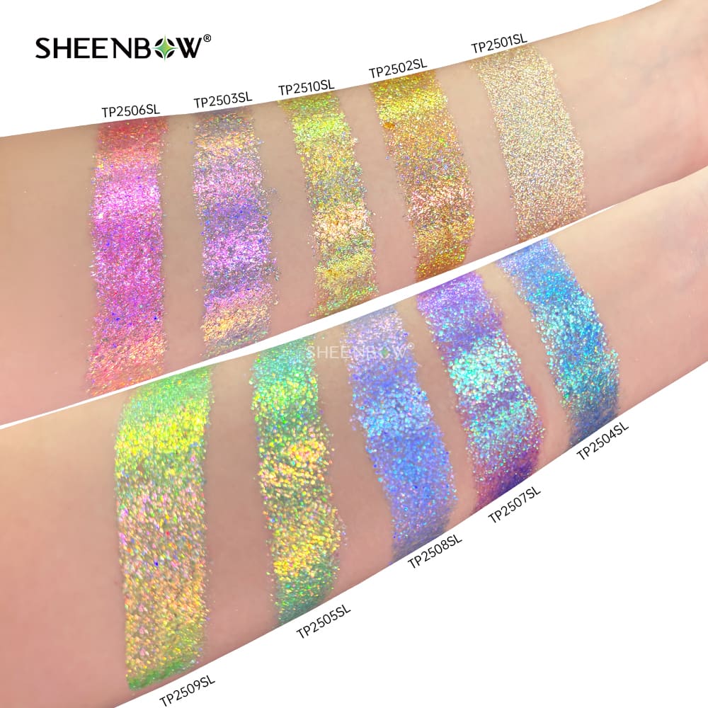 Multichrome Chameleon Holographic for Eyeshadow & Makeup — No.07 — multichrome, chameleon, holographic, color-shifting pigment