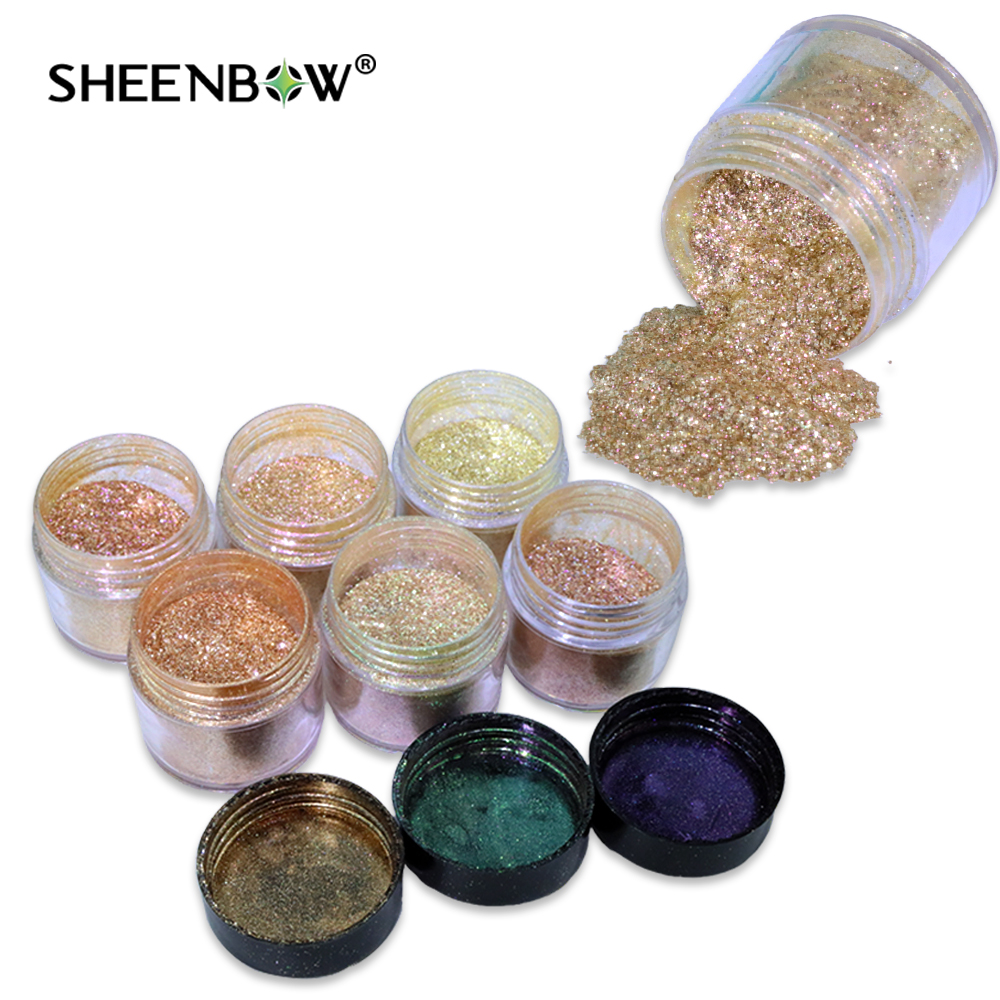 Holographic Color-Shifting Metallic for Eyeshadow & Makeup