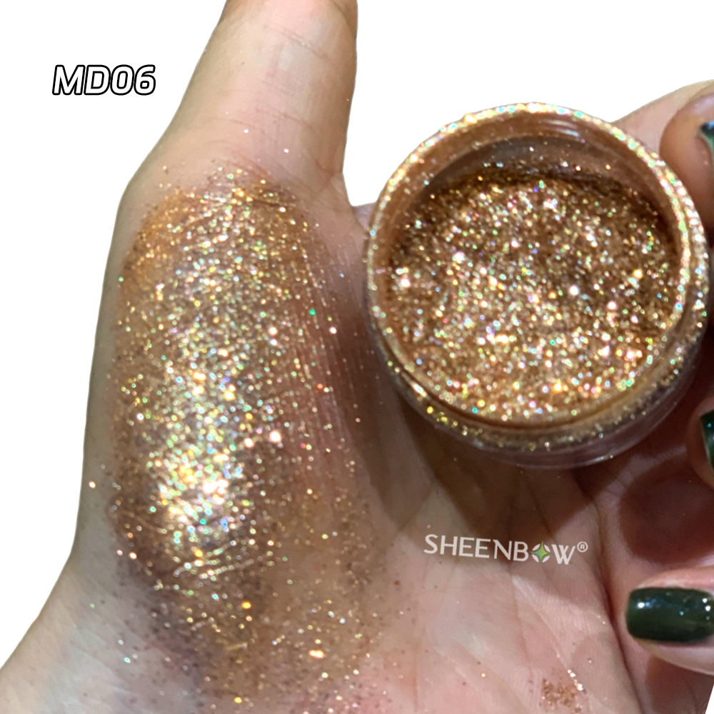 Color-Shifting Glitter for Eyeshadow & Face & Body
