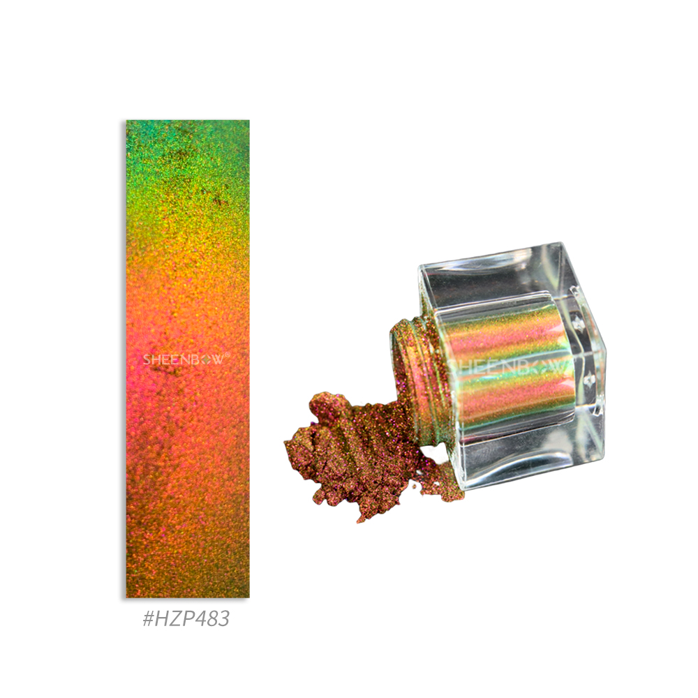 HZP481，HZP483，HZP484，HZP485多彩光学变色龙 (https://www.sheenbow.com/) 高级光学变色龙色粉 第2张