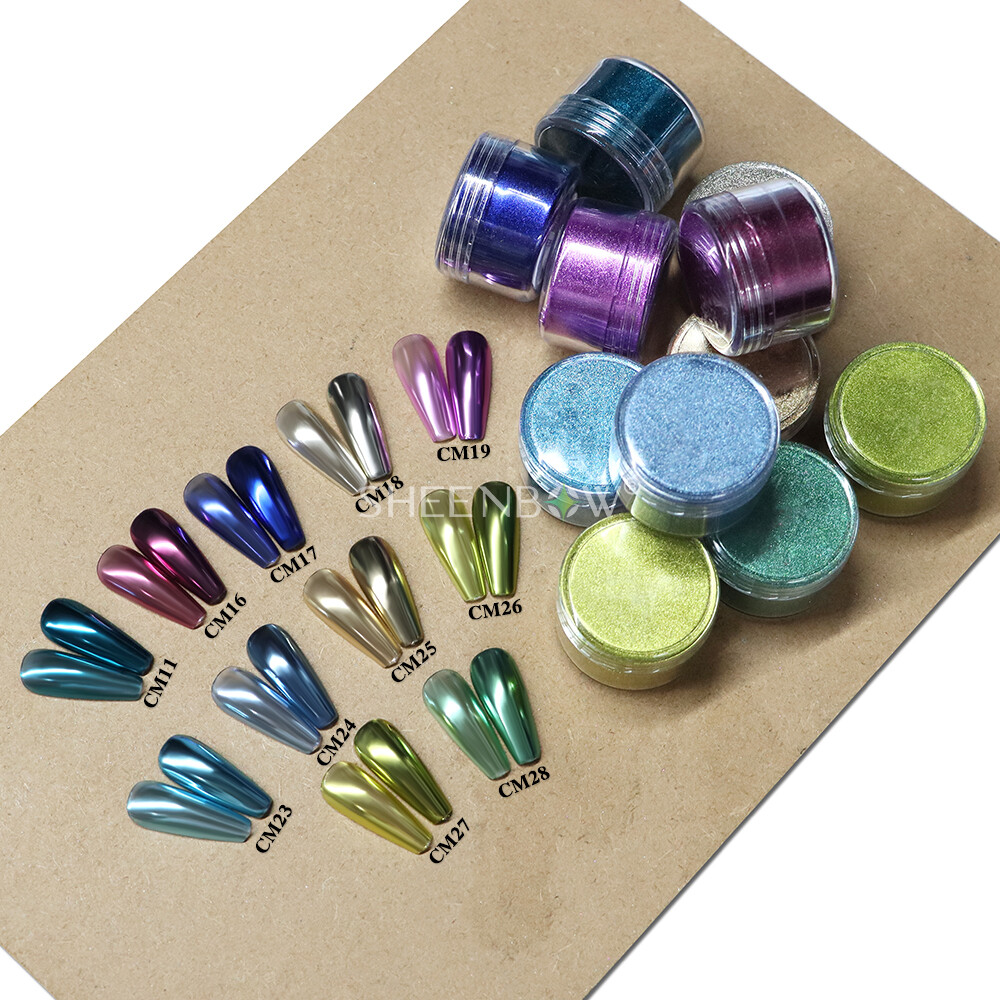 CM SERIES FOR NAILS (https://www.sheenbow.com/) 化妆品级着色珠光粉 第1张