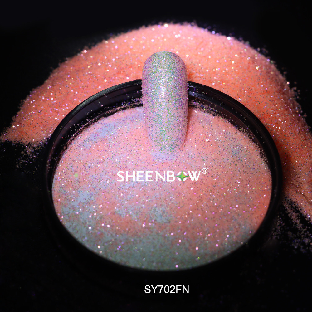 SY702FN美甲效果 (https://www.sheenbow.com/) 化妆品级着色珠光粉 第1张
