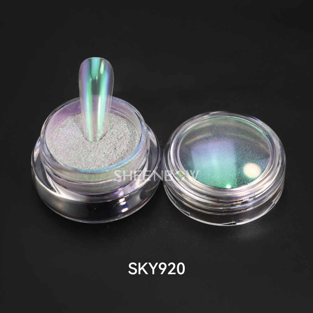 SKY920美甲效果 (https://www.sheenbow.com/) 化妆品级着色珠光粉 第1张