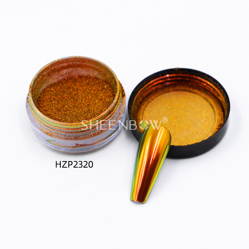 HZP2320美甲效果 (https://www.sheenbow.com/) 高级光学变色龙色粉 第1张