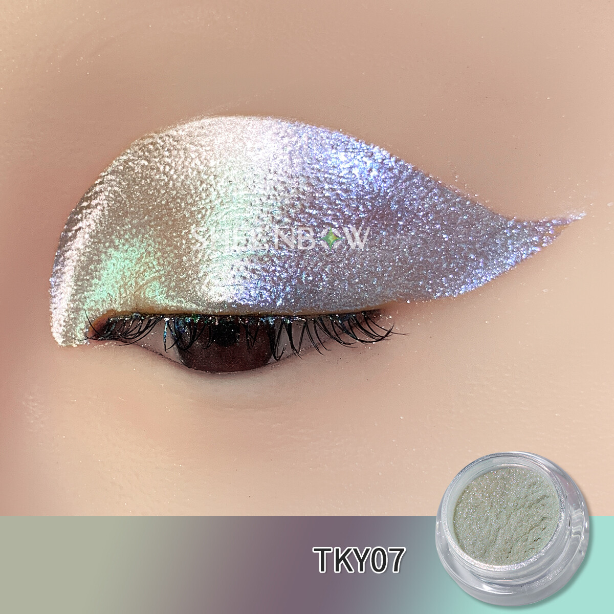 TKY07彩妆 (https://www.sheenbow.com/) 高级光学变色龙色粉 第1张