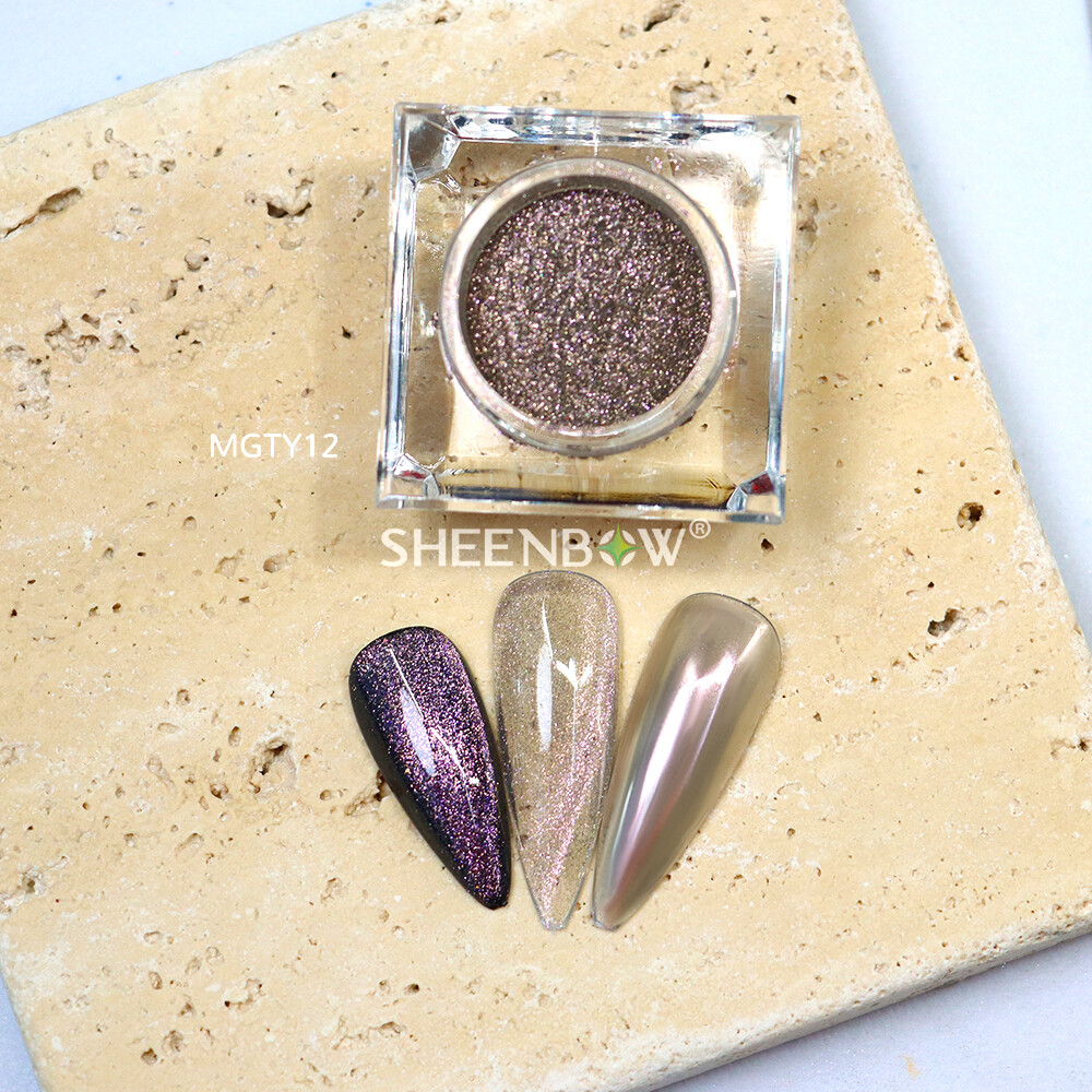 MGTY12美甲 (https://www.sheenbow.com/) 光学磁性粉 第1张
