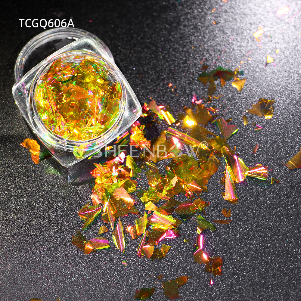 大粗片TCGQ606A (https://www.sheenbow.com/) 高级光学变色龙色粉 第1张