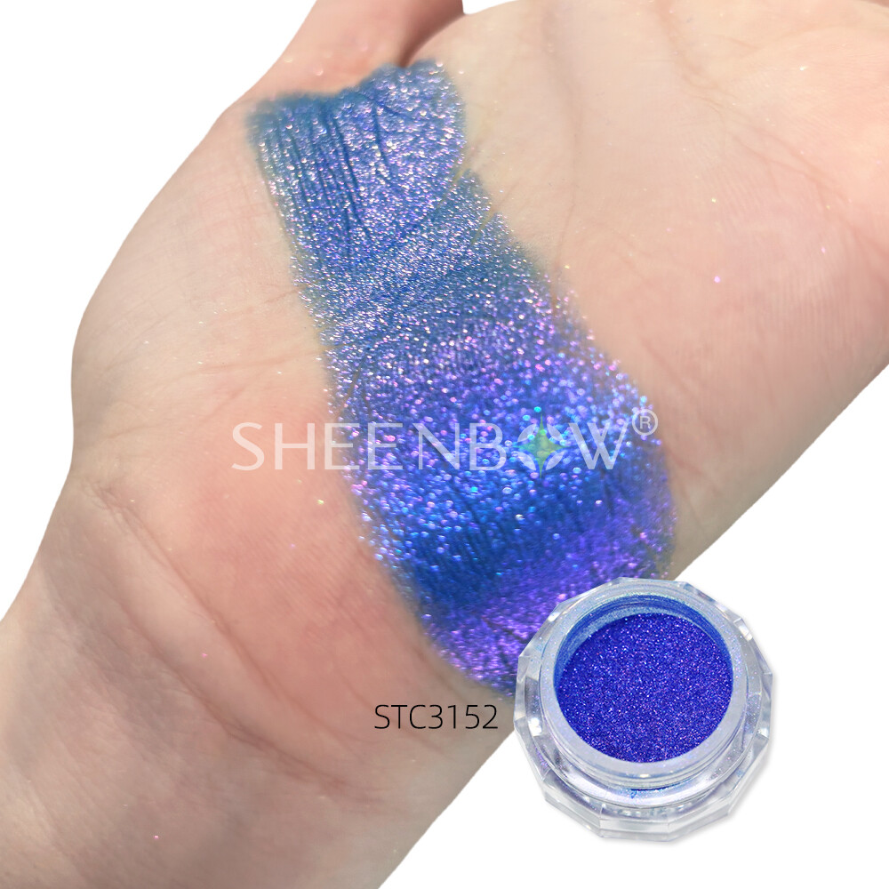 STC3152彩妆效果 (https://www.sheenbow.com/) 化妆品级着色珠光粉 第1张