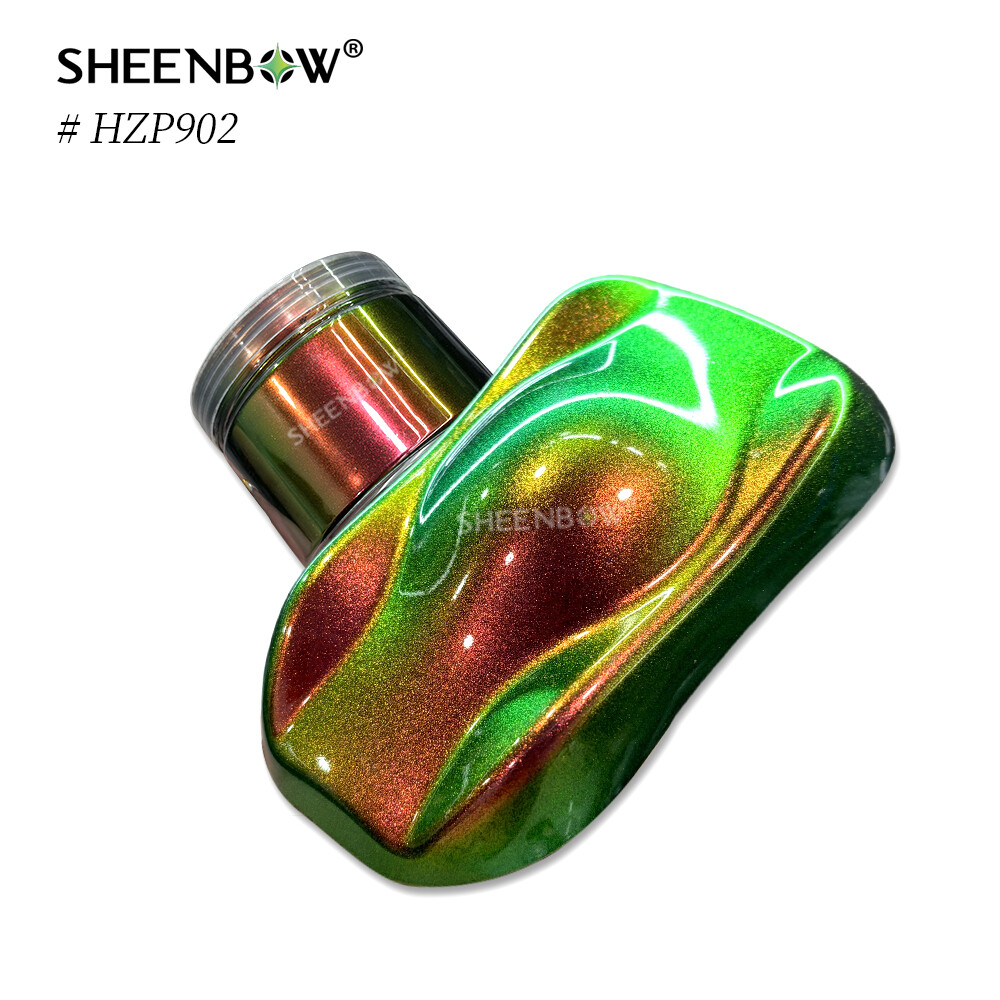 HZP902喷涂 (https://www.sheenbow.com/) 高级光学变色龙色粉 第1张