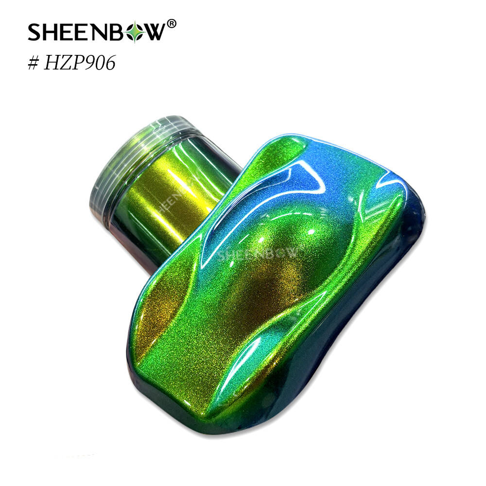 HZP906喷涂 (https://www.sheenbow.com/) 高级光学变色龙色粉 第1张