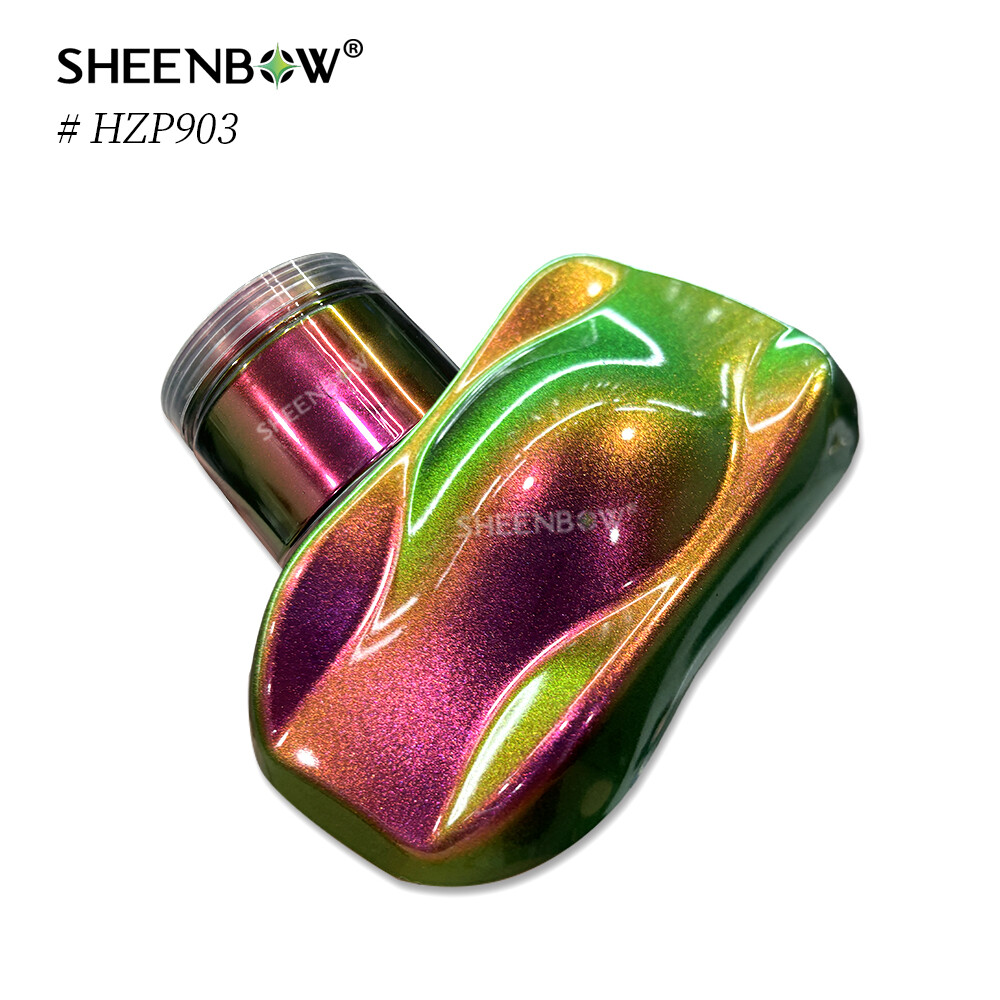 HZP903喷涂 (https://www.sheenbow.com/) 高级光学变色龙色粉 第1张