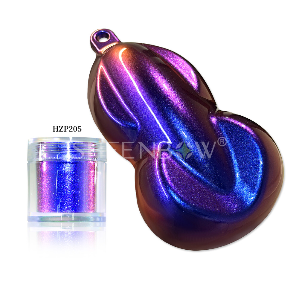 HZP205喷涂 (https://www.sheenbow.com/) 高级光学变色龙色粉 第1张