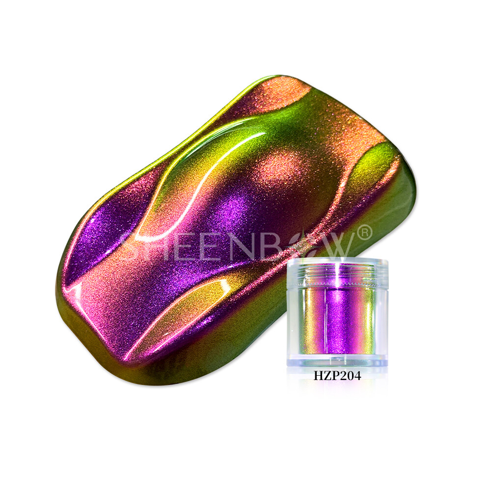HZP204喷涂 (https://www.sheenbow.com/) 高级光学变色龙色粉 第1张