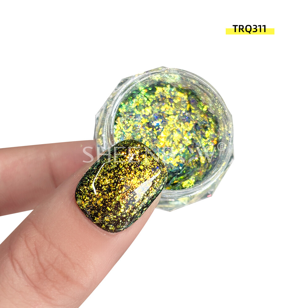 TRQ311美甲 (https://www.sheenbow.com/) 高级光学变色龙色粉 第1张