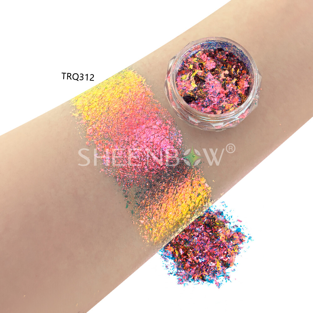 TRQ312彩妆 (https://www.sheenbow.com/) 高级光学变色龙色粉 第1张