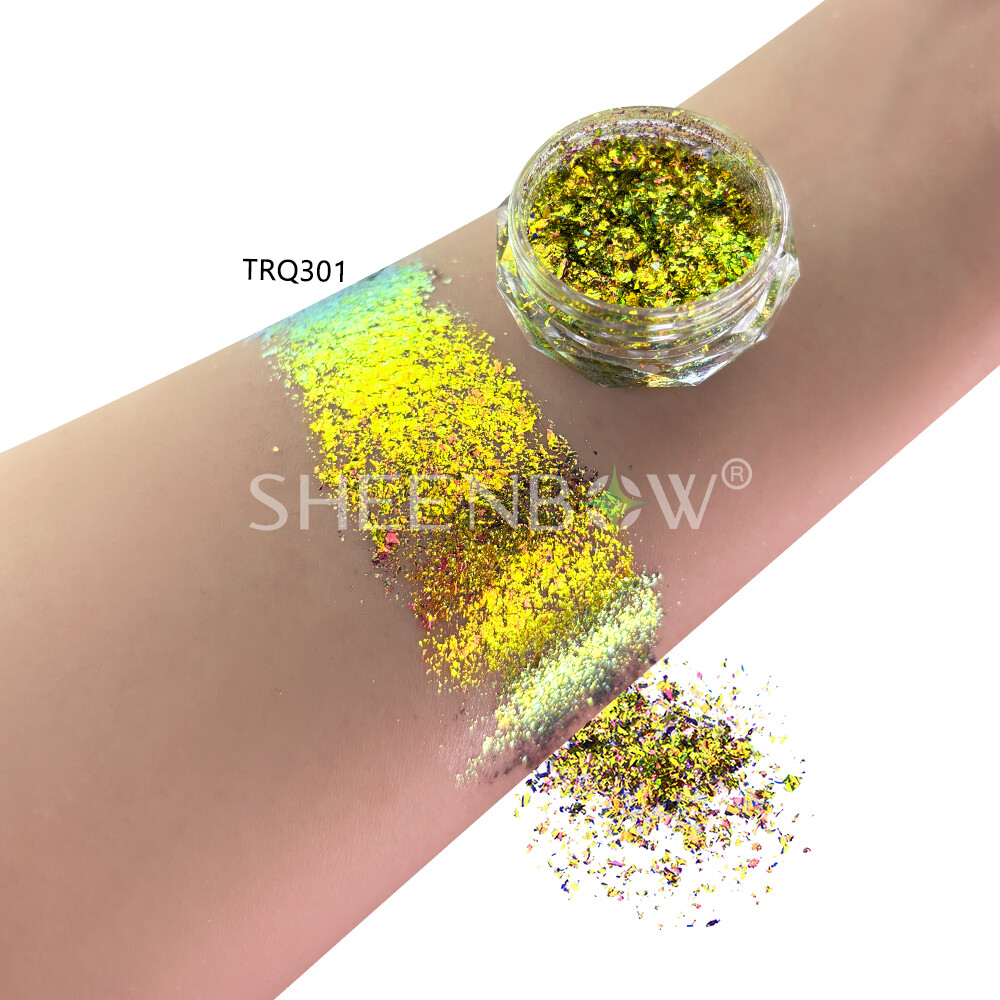 TRQ301彩妆 (https://www.sheenbow.com/) 高级光学变色龙色粉 第1张