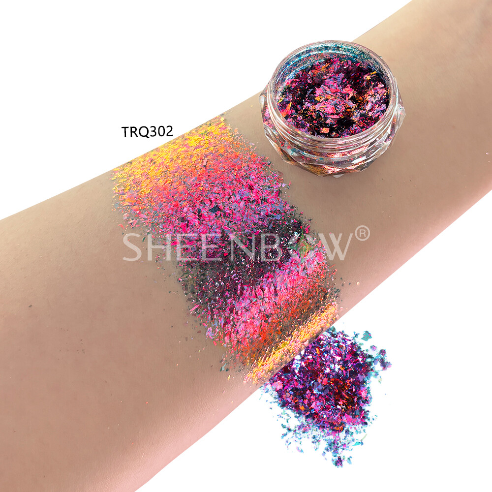 TRQ302彩妆 (https://www.sheenbow.com/) 高级光学变色龙色粉 第1张
