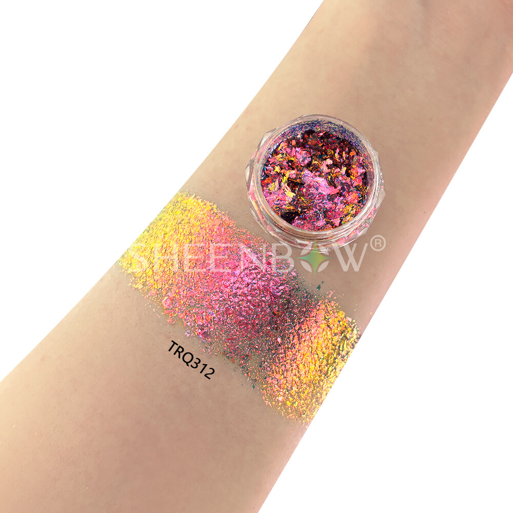 TRQ312彩妆 (https://www.sheenbow.com/) 高级光学变色龙色粉 第1张
