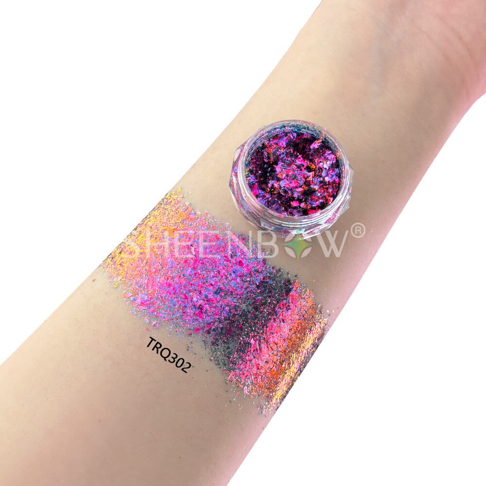 TRQ302彩妆 (https://www.sheenbow.com/) 高级光学变色龙色粉 第1张