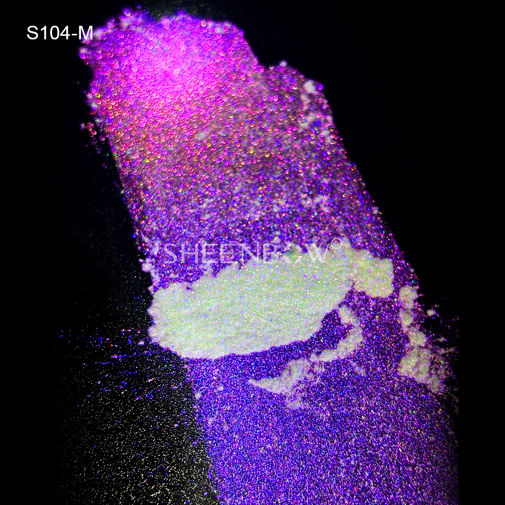 S104-M化妆品级颜料 (https://www.sheenbow.com/) 高级光学变色龙色粉 第1张