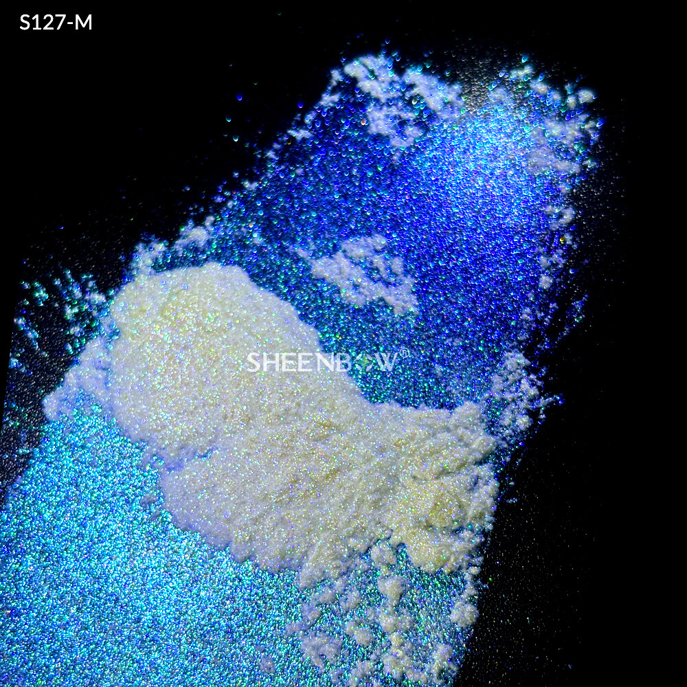 S127-M化妆品级颜料 (https://www.sheenbow.com/) 高级光学变色龙色粉 第1张