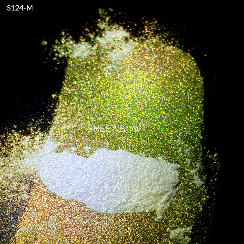 S124-M化妆品级颜料 (https://www.sheenbow.com/) 高级光学变色龙色粉 第1张