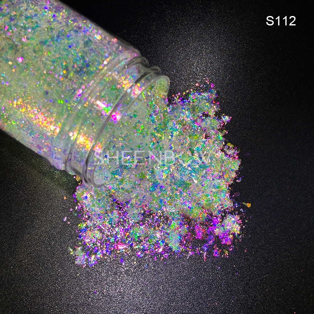 S112化妆品级粗片 (https://www.sheenbow.com/) 高级光学变色龙色粉 第1张