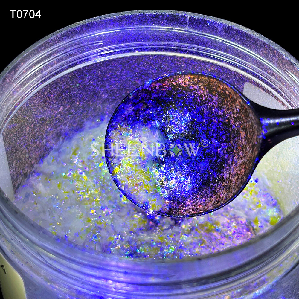 T0704化妆品级颜料 (https://www.sheenbow.com/) 高级光学变色龙色粉 第1张