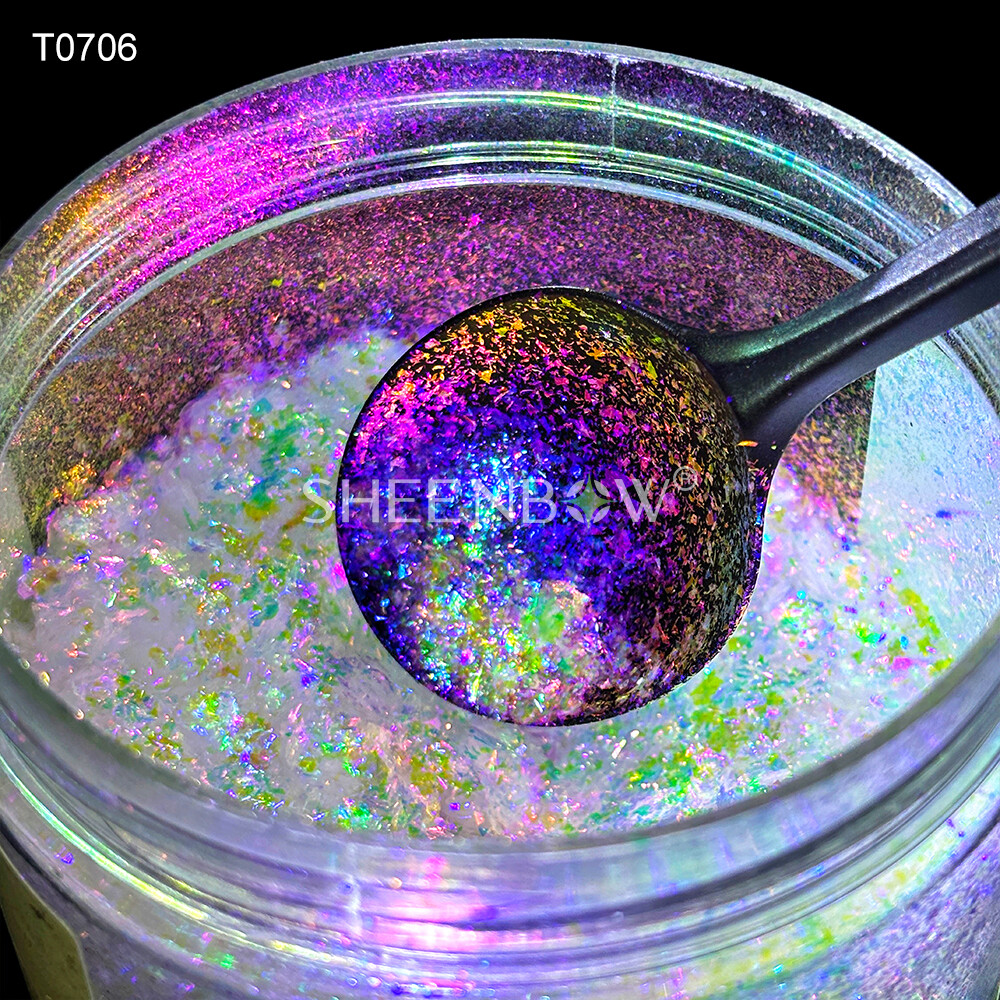 T0706化妆品级颜料 (https://www.sheenbow.com/) 高级光学变色龙色粉 第1张