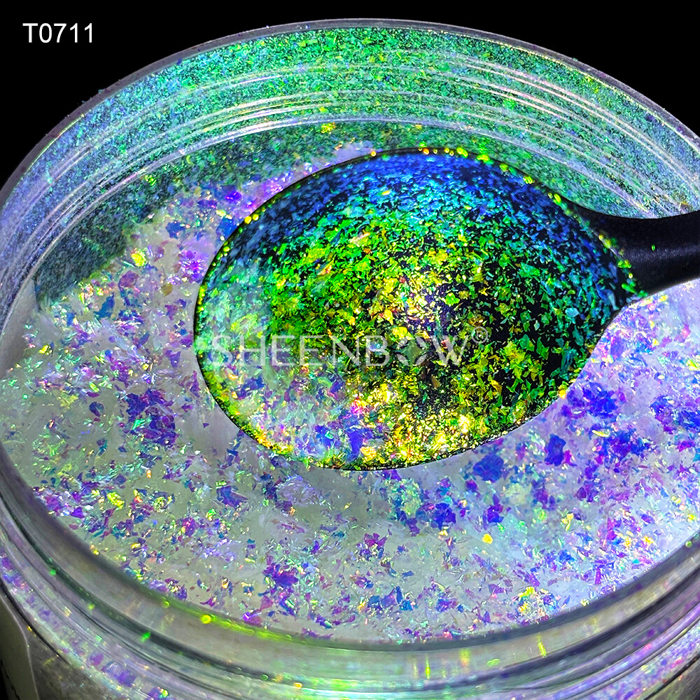 T0711化妆品级颜料 (https://www.sheenbow.com/) 高级光学变色龙色粉 第1张